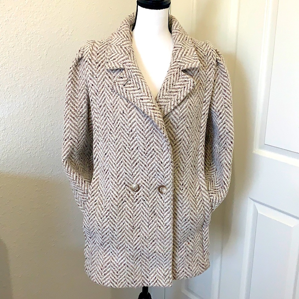 Vintage 80’s Mervyn’s TJW herringbone Jacket